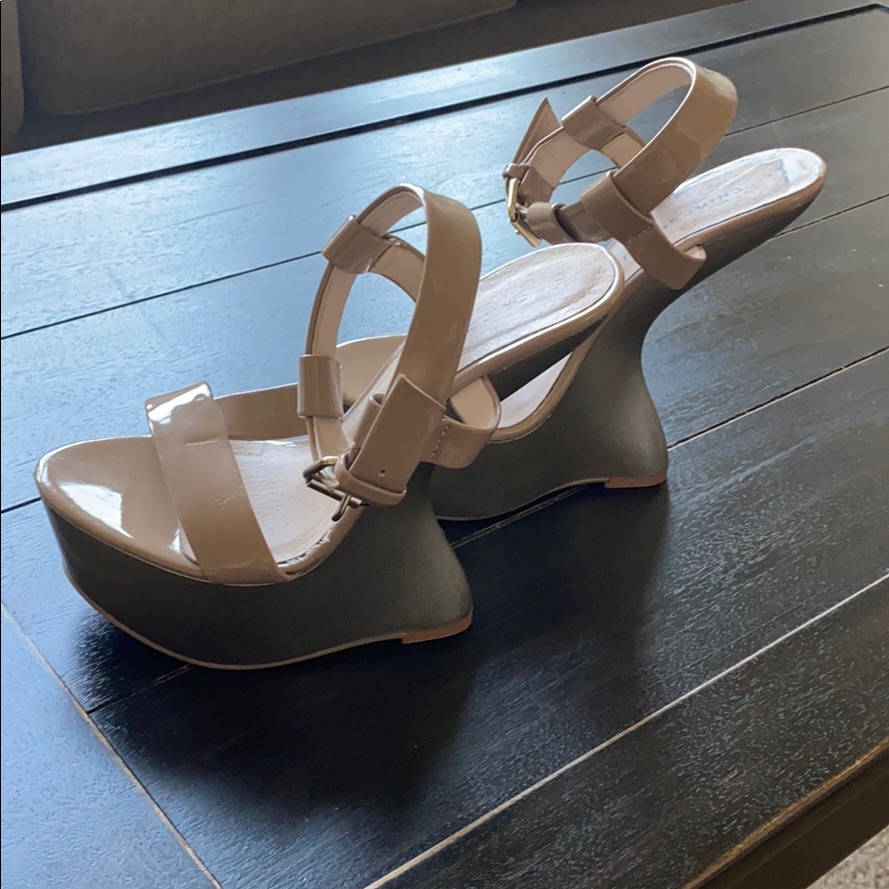 Brand New Chinese Laundry Nude Wedges